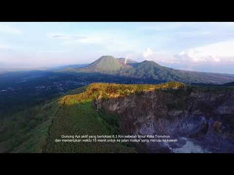Mount Mahawu Tomohon City - North Sulawesi, Indonesia