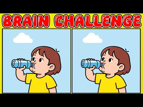 【Spot the difference】🎯 Brain Fitness: HARD 90-Second Challenge