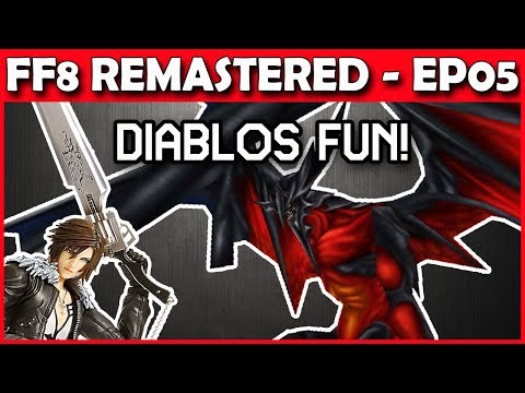 Let's Play Final Fantasy 8 Remastered - Training Centre & Diablos! - Part 5