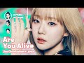 TripleS Are You Alive 깨어 Line Distribution Lyrics Karaoke PATREON REQUESTED