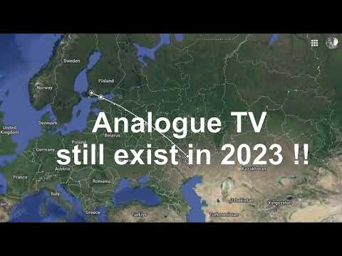 Analogue TV (DX) still exist in 2023 !