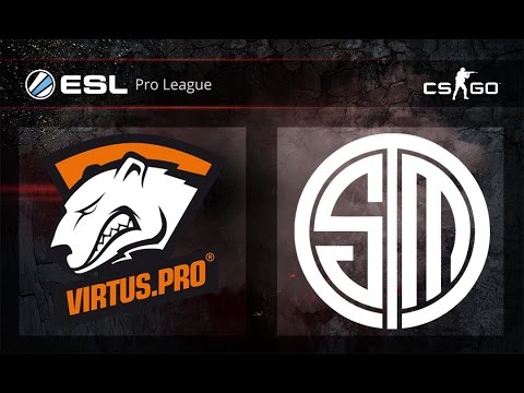 CS:GO - Virtus.Pro vs. TSM [Overpass] - ESL Pro League Season 1 Finals - Group A Map 1