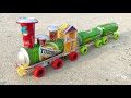 Make A Amazing Electric Train With Matchbox And DC Motor Diy Electric Train Tuborg Can Matchbox