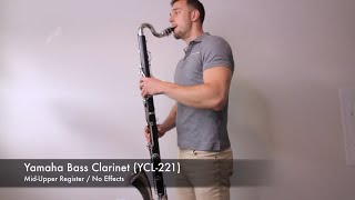 Bass Clarinet (Yamaha YCL-221) Demo