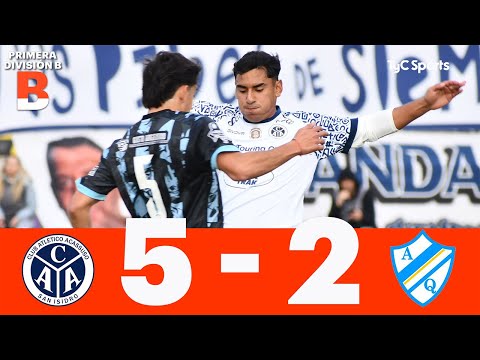 Acassuso 5-2 Argentino de Quilmes | Primera División B | Fecha 21 (Apertura)
