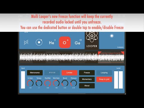 Molli Looper's new Freeze function demo