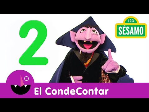 Sésamo: Contando el número 2 con El Conde Contar.