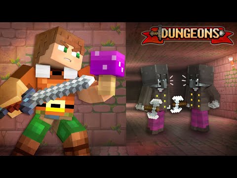 Creepy Crypt | Dungeons 04 | Minecraft Animation