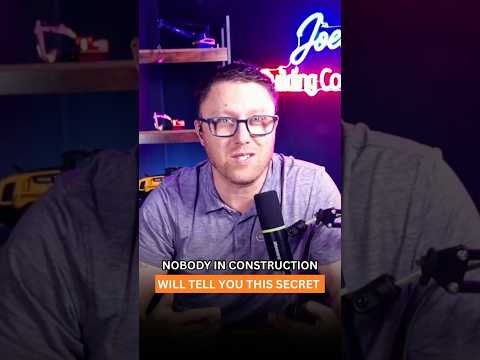 Nobody In Construction Will Tell You This Secret thumbnail