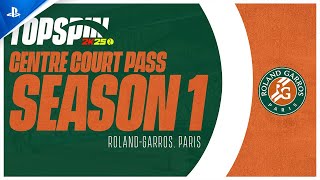 TopSpin 2K25 - Centre Court Pass Season 1 Trailer