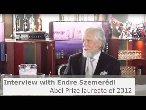 Interview with Endre Szemerédi [Sound only]