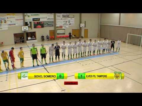 SoVo-Ilves FS 0-1 (0-1) Futsal-Liiga 2. puolivälierä 6.4.2015 kooste