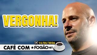 CAFÉ COM FOGÃONET: BOTAFOGO É ELIMINADO DA COPA DO BRASIL | SAF OFICIALIZA A RECUPERAÇÃO JUDICIAL