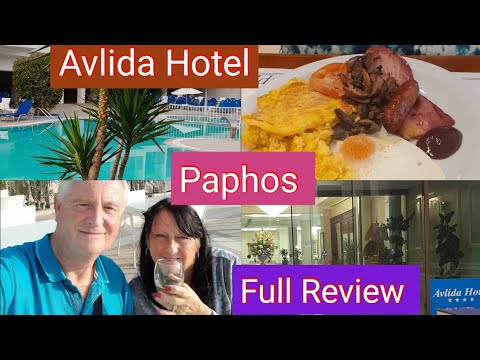 AVLIDA HOTEL / PAPHOS CYPRUS / FULL REVIEW / BOOKED WITH  EASYJET HOLIDAYS
