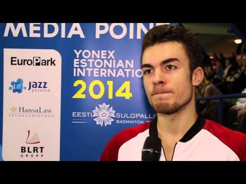 Rasmus Fladberg (DEN) / Yonex Estonian International 2014