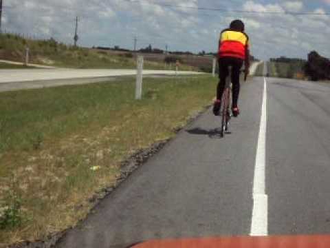 Baldovino en Bicicleta de Minas a San José.avi