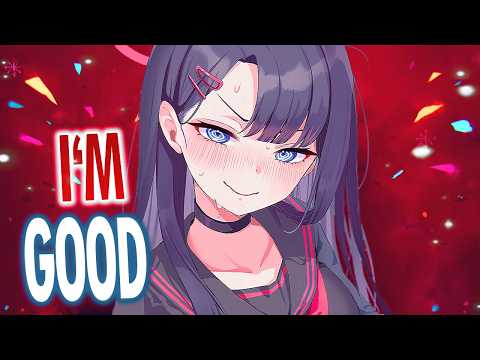 Nightcore - I’m Good (Blue) (Rock Version) (Lyrics)