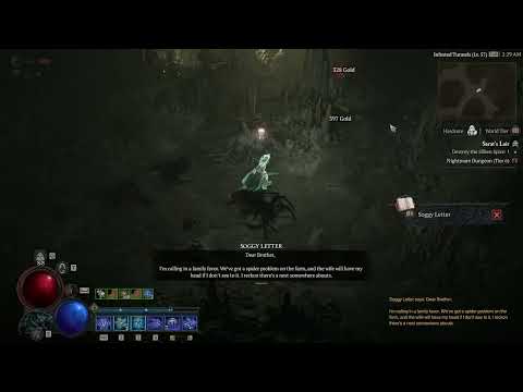 Diablo 4 Nightmare Hardcore Sorcerer lvl 48 - 58