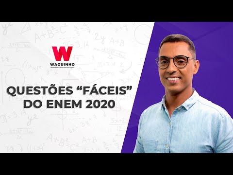 Questões "fáceis" do ENEM 2020 | Descomplicando RLM com Waguinho.