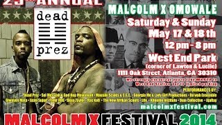 25th Annual Malcolm X Festival 2014 part 3 (Dead Prez)