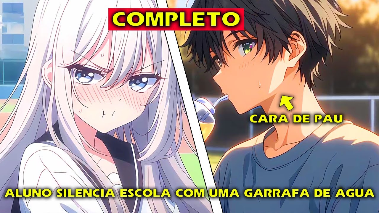 💥CHOCANTE! ALUNO CALA a escola com uma GARRAFA DE ÁGUA | Resumo do Manhwa | Histórias Boas Todo Dia