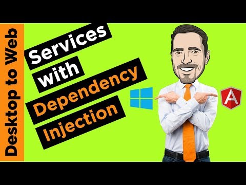 Learn Angular Using Services With Angular Dependency Injection