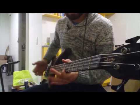 Fast bass slap groove on Warwick Mr.OfKa