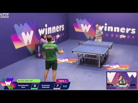 Winners League 16.10.21 Omelchenko Oleh - Drabchuk Mykhailo 10:00
