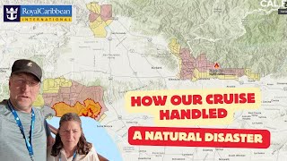 Massive California Wildfire Forces Cruise Ship to CHANGE Course!