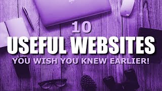 10 Useful Websites You Wish You Knew Earlier! - YouTube