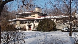 preview picture of video 'Frank Lloyd Wright In Riverside Il. The Tomek House'