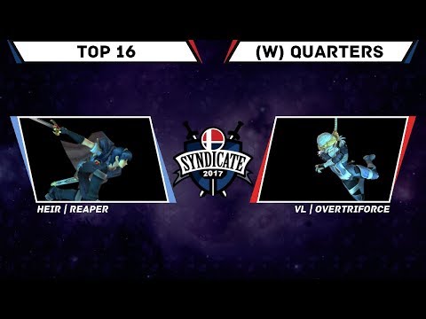 SYN17 PM - Heir | reaper (Marth) vs vL | Overtriforce (Sheik) | Top 16 (W) Quarterfinals