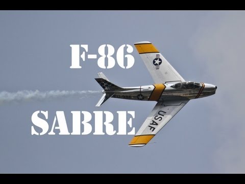 F-86 SABRE - Jet Demonstration at the 2013 Dayton Air Show
