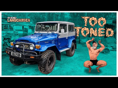 Dan's two tone FJ40 is too hot to handle - Mr Landcruiser