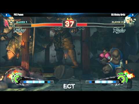 SSF4 AE2012 Top 8 - PIE Poem vs EG Ricky Ortiz - East Coast Throwdown 2014