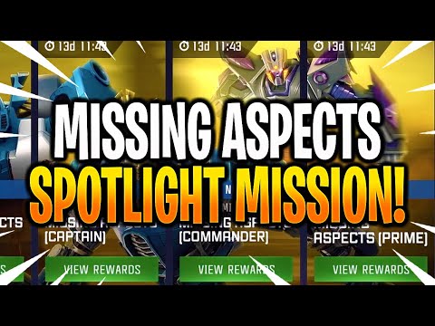 *NEW* MISSING ASPECTS (PRIME) SPOTLIGHT MISSION! - Transformers: Forged To Fight