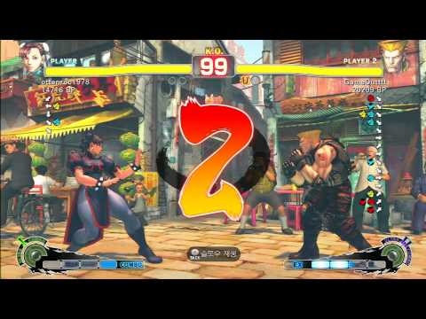 SSF4 Rank Match  ottenroc1978 (CH)  vs  GameOutttt (GU)
