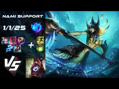 SUPPORT Nami vs Lulu - EU Challenger Patch 25.S2.5