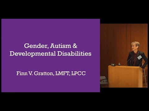 Gender, Autism and Developmental Disabilities - YouTube