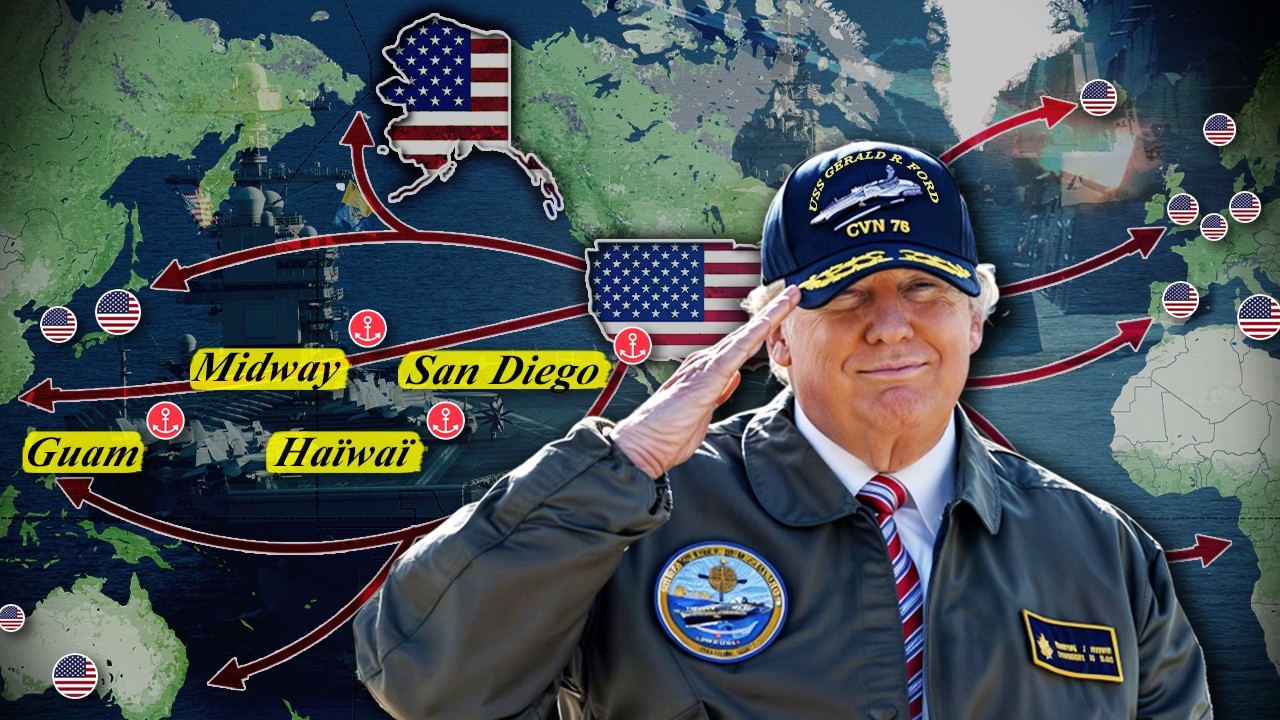 Les ÉTATS-UNIS 1ère PUISSANCE Navale