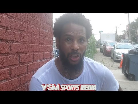 "HE'S THAT SPECIAL" Coach Rell reacts to Jaron Ennis going SLOW MOTION against Roiman Villa