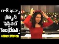 Raashi Khanna Christmas Celebration Video Raashi Khanna Family Mana Stars