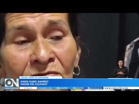 Dolor en El Zulia: soldado murió en tragedia aérea en Putumayo