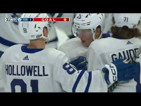 Nick Abruzzese opens scoring. October 7th, 2022