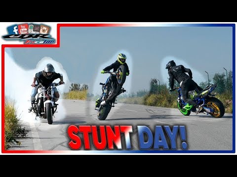 Stunt Practice Day - NH Pina || Rui M Santos || Mike Vondy || CBRTricolor