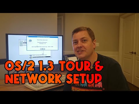 RetroTutorial: OS/2 Part 1 (Version 1.3):  Installing and Configuring LAN Manager and TCP/IP