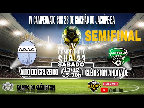 ALTO DO CRUZEIRO x CLERISTON ANDRADE