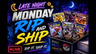 🌙 Late Night Pokémon Rip & Ship Madness LIVE