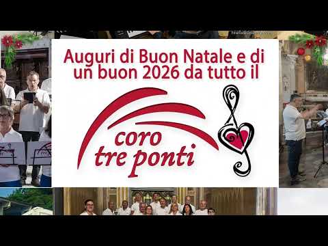 Auguri 2025 del Coro Tre Ponti