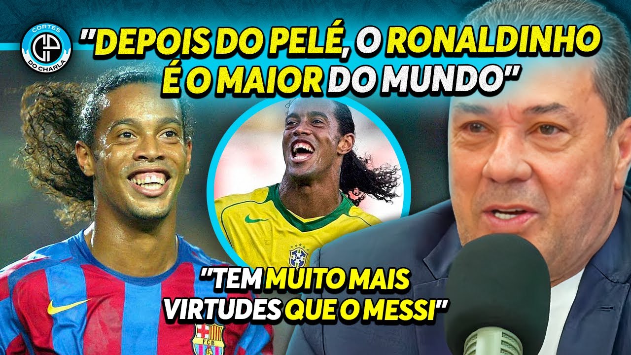 LUXA CRAVA QUE RONALDINHO ERA MELHOR QUE O MESSI